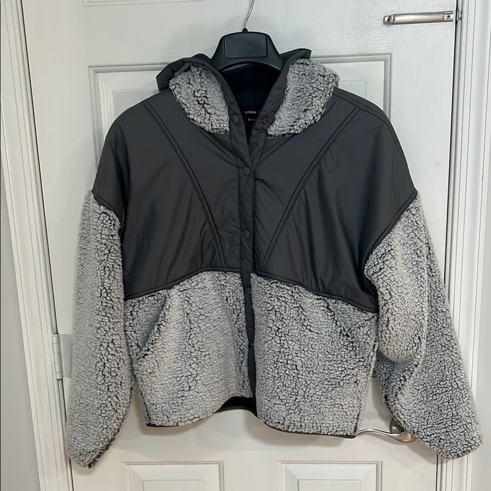 Prana Gray Sherpa Jacket
